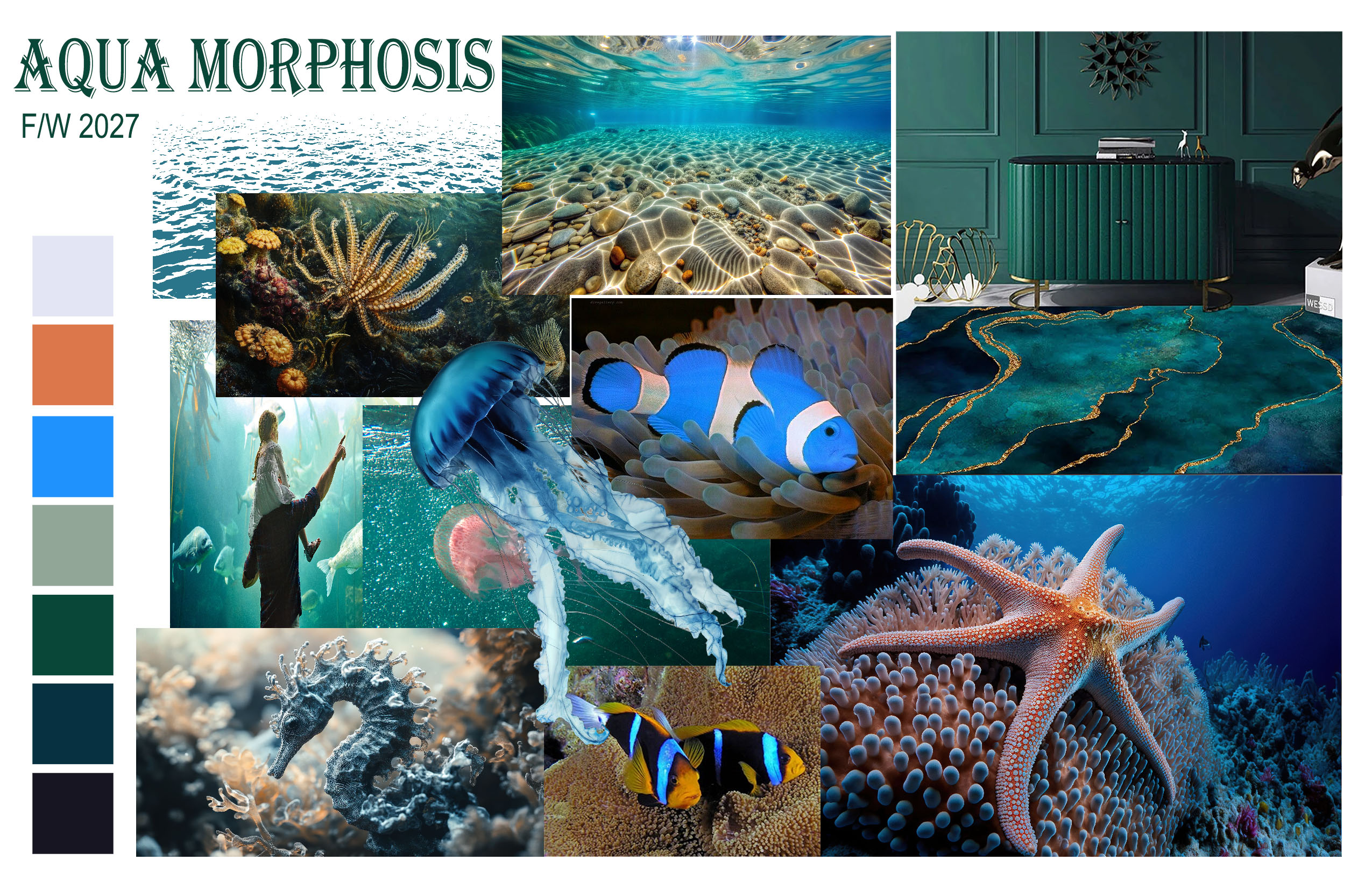 Aqua Morphosis Moodboard