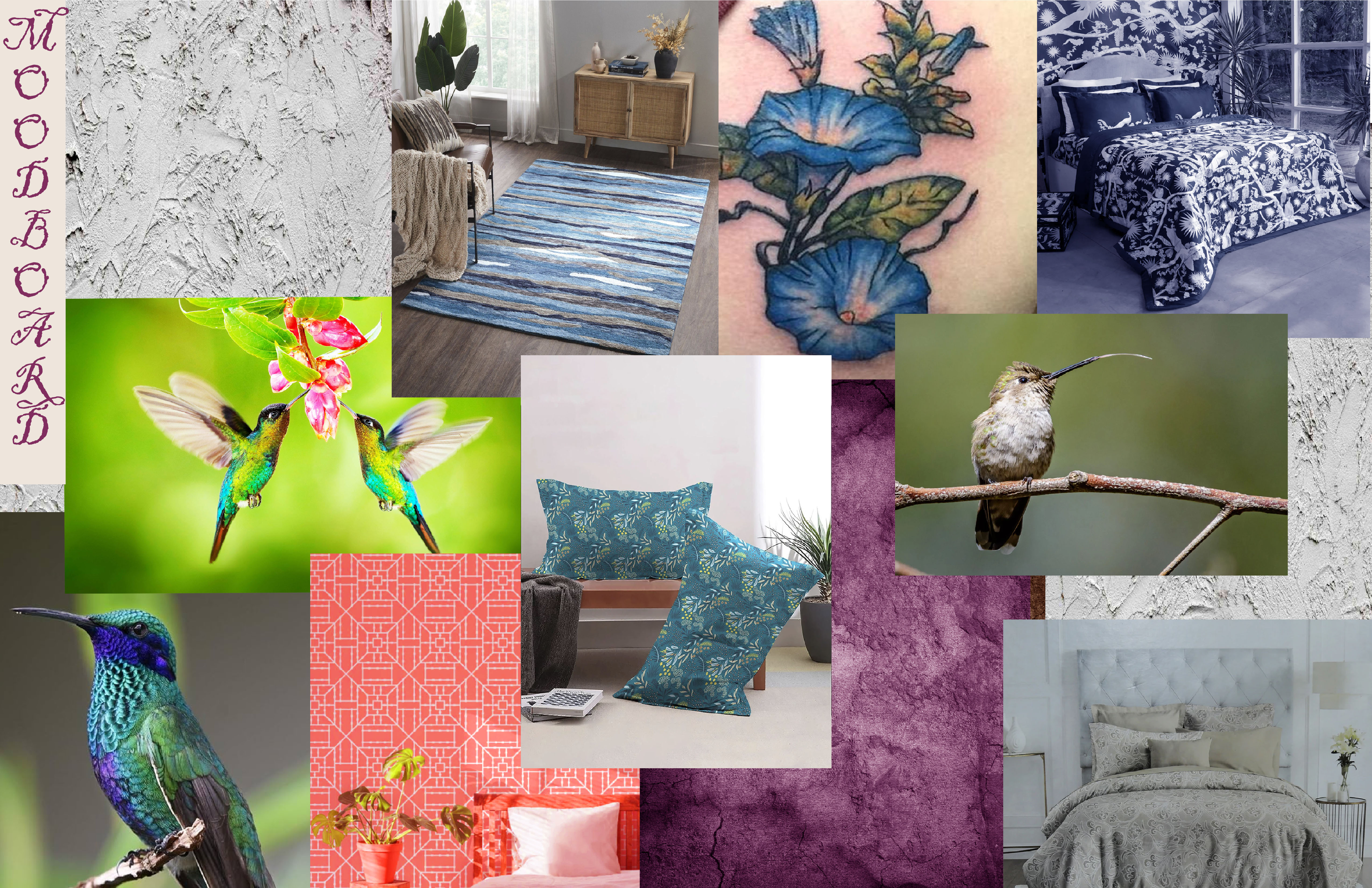 Humming Glory Moodboard