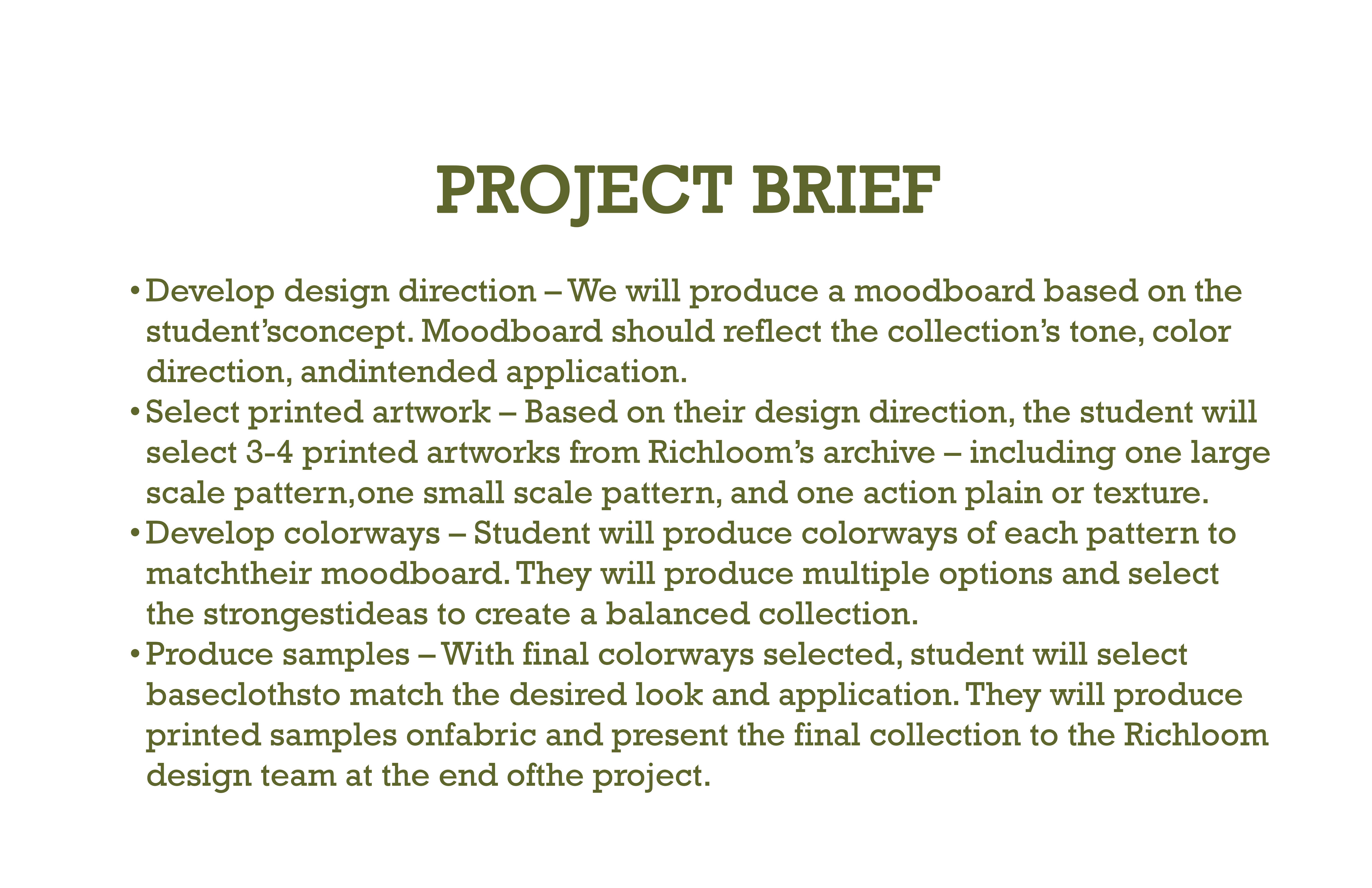 Project Brief