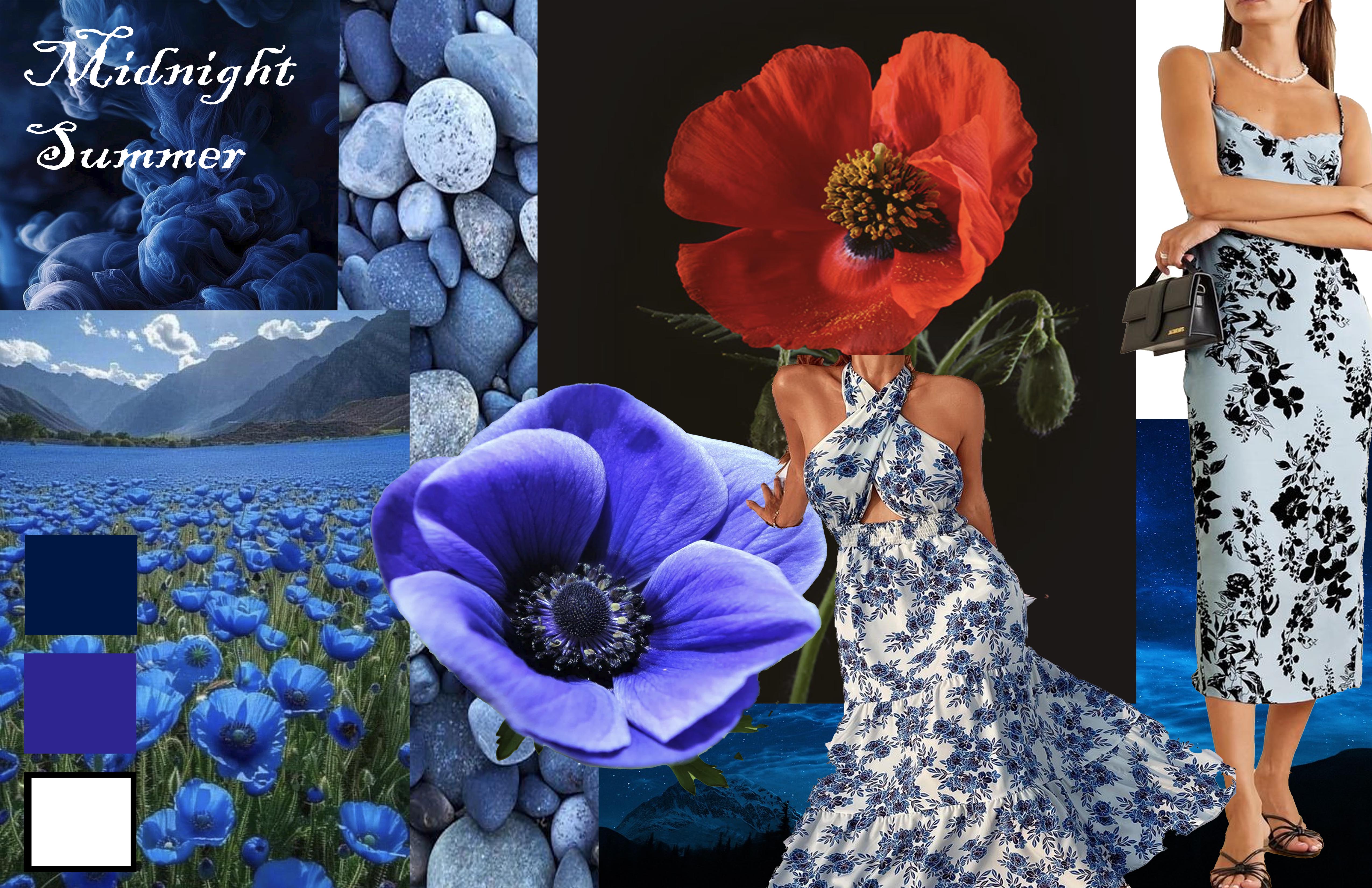 Midnight Summer Moodboard