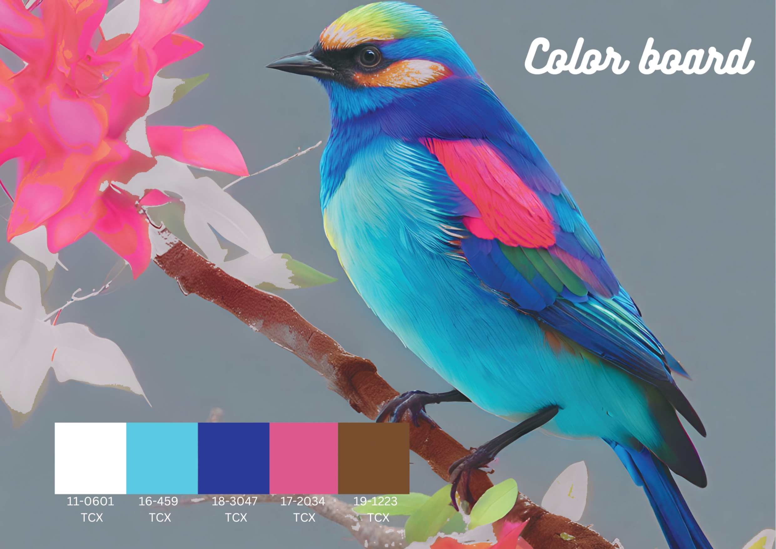 Woven Plunge Color Board